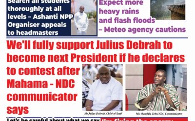 The New Trust Newspaper, Tuesday,20th May,2025 edition