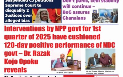 The New Trust Newspaper, Thursday,22nd May,2025 edition