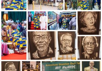 Otumfuo does it again…as he honours 10 renowned artists at Manhyia Palace