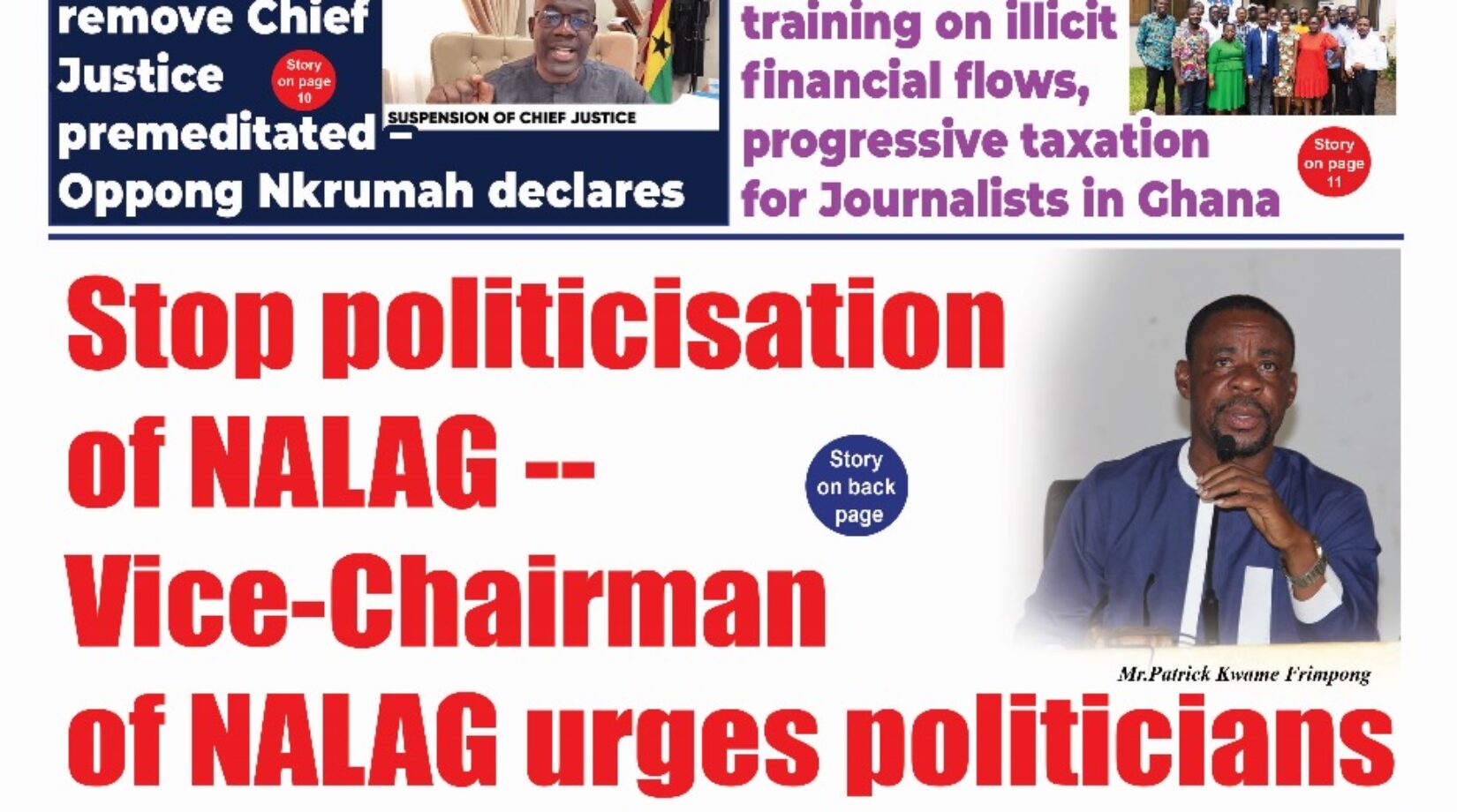 The New Trust Newspaper, Friday,30th edition