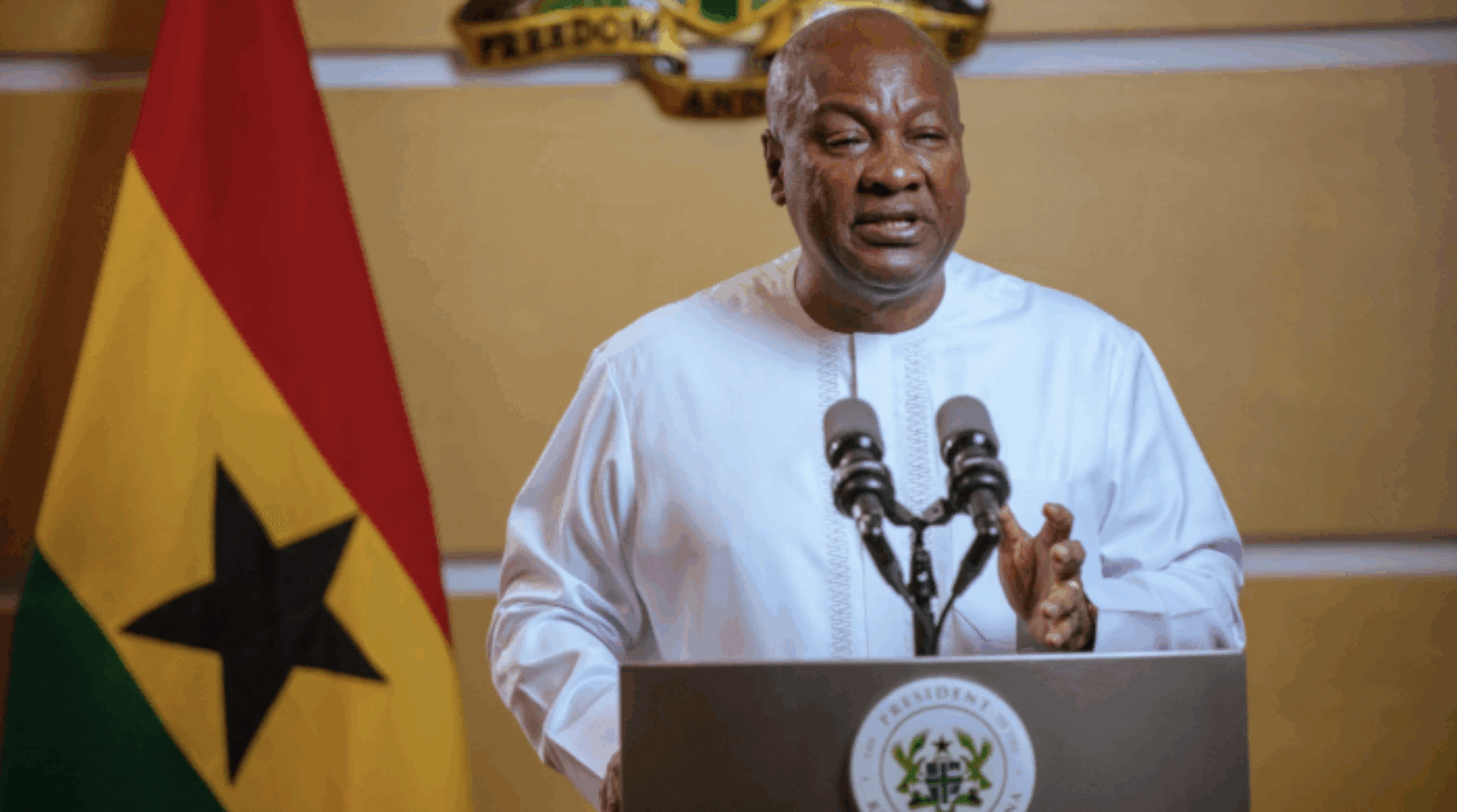 Prez Mahama outlines bold initiatives, says 24-hour economy policy rolls out in July P