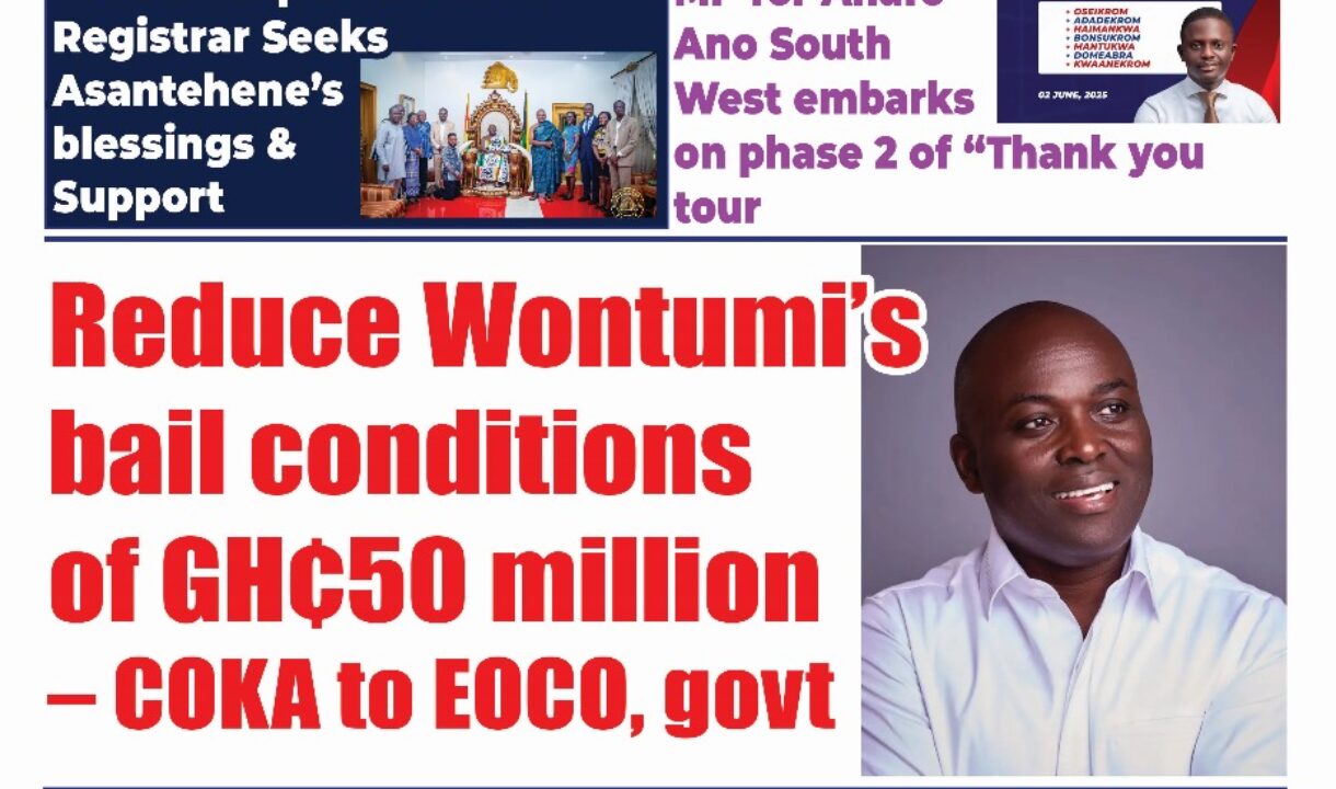 The New Trust Newspaper, Monday,2nd June,2025