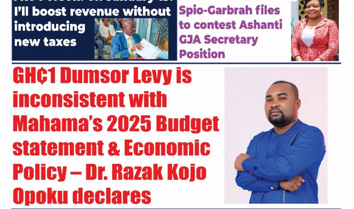 The New Trust Newspaper, Thursday,5th June,2025 edition