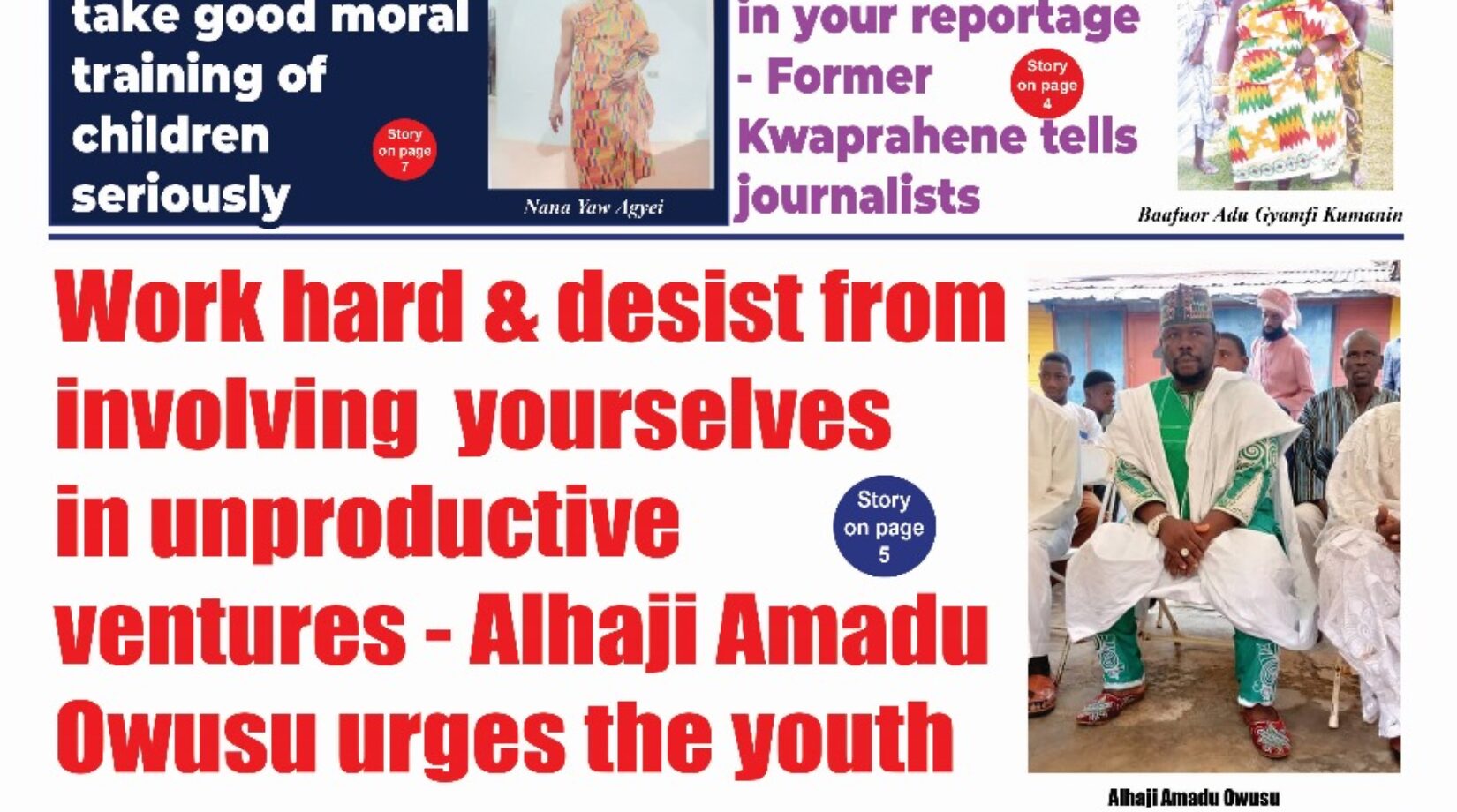 The New Trust Newspaper, Monday 16th June,2025 edition