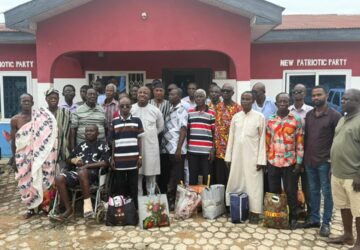 Ashanti NPP Organiser donates to 30 fathers in 3 constituencies to celebrate Father’s Day