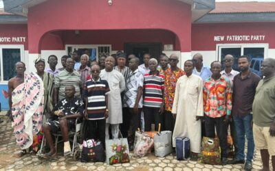 Ashanti NPP Organiser donates to 30 fathers in 3 constituencies to celebrate Father’s Day