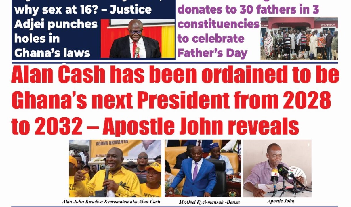 The New Trust Newspaper, Tuesday,17th June,2025 edition