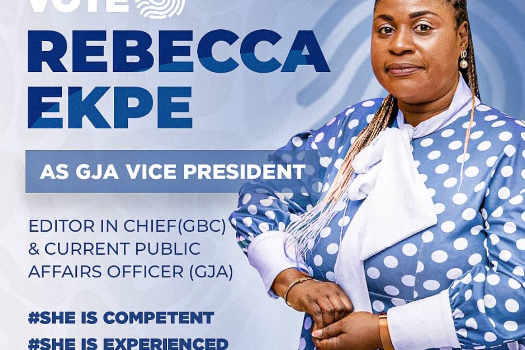 Vote Rebecca Ekpe as your next GJA Vice-President