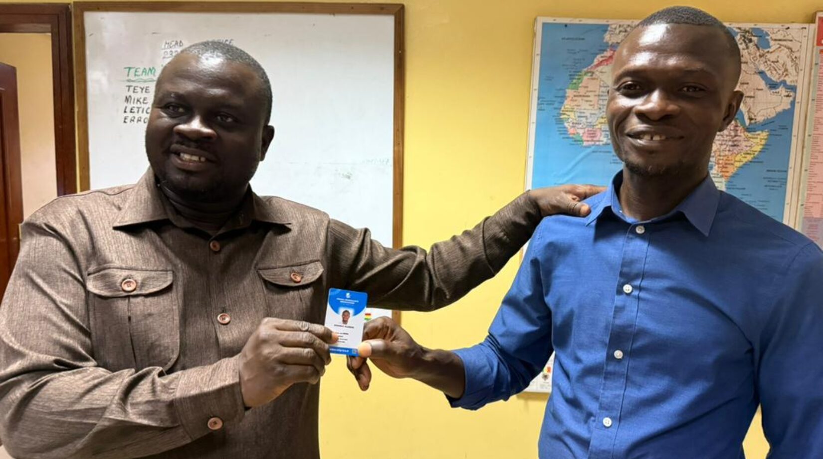 GJA begins distribution of new membership ID Cards