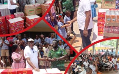 Napo rescues Edwenase Rehabilitation Centre, Kumasi Cheshire Home & Kumasi Children’s Home from food crisis