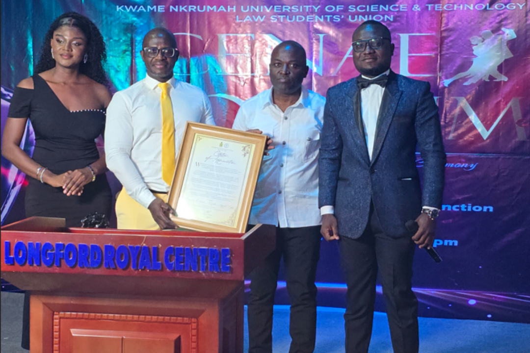KNUST law students honour COKA as a “benevolent pillar of support”