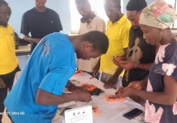 MTN GHANA EMPOWERS YOUTH WITH MOBILE PHONE REPAIR TRAINING AS 21 DAYS OF Y’ELLO CARE ENTERS WEEK TWO