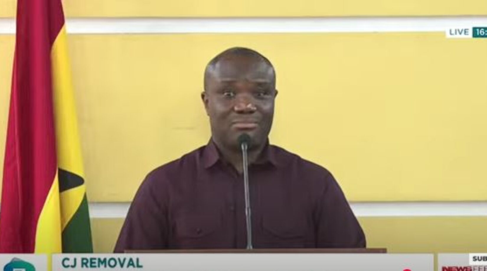 No political motive behind CJ removal process – Kwakye Ofosu declares
