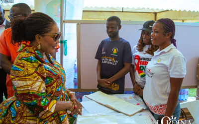 Early testing saves lives – Mrs. Lordina Mahama urges Ghanaians