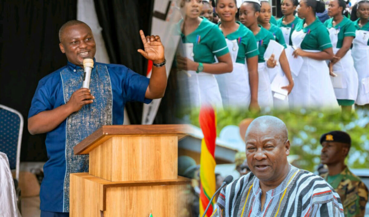 Clear the backlog & automatically post health trainees- Kwabena Frimpong urges Prez Mahama to fulfill campaign promise