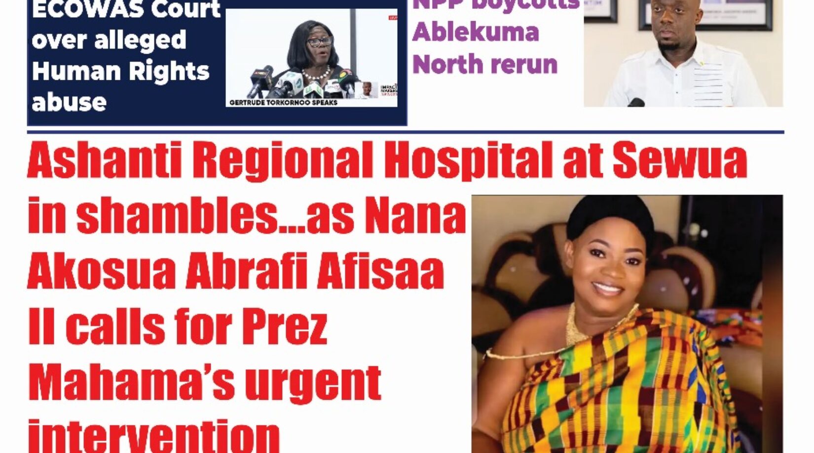 The New Trust Newspaper, Wednesday,9th July,2025 edition