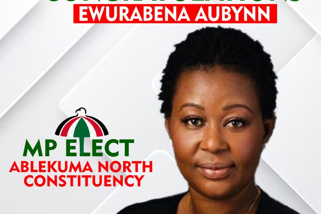 NDC’s Ewurabena Aubynn wins Ablekuma North after rerun