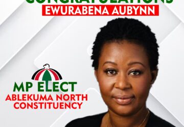 NDC’s Ewurabena Aubynn wins Ablekuma North after rerun