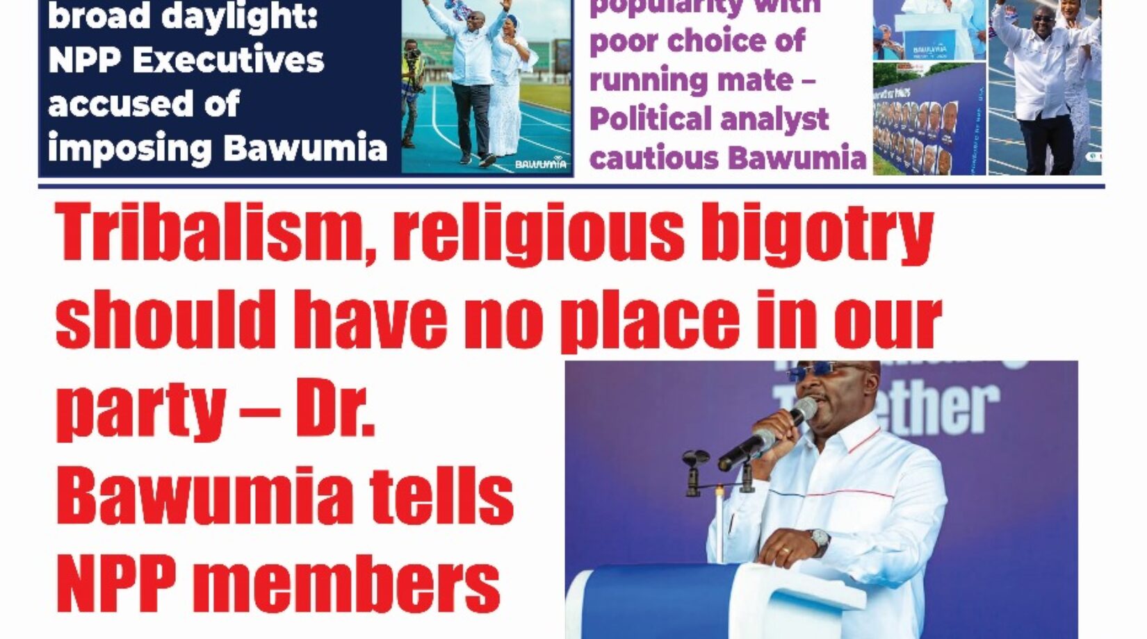 The New Trust Newspaper,Monday,21st July,2025 edition