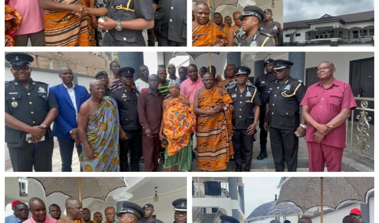 Ashanti North Police commend Ejurahene for renting GH¢200,000 8-room apartment for senior police officers