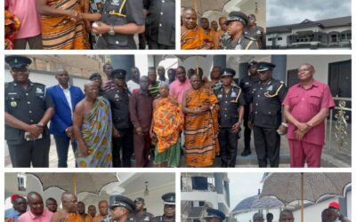 Ashanti North Police commend Ejurahene for renting GH¢200,000 8-room apartment for senior police officers