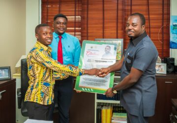 NAHSAG Honour Francis Owusu-Akyaw for Visionary Leadership