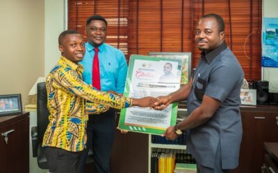 NAHSAG Honour Francis Owusu-Akyaw for Visionary Leadership