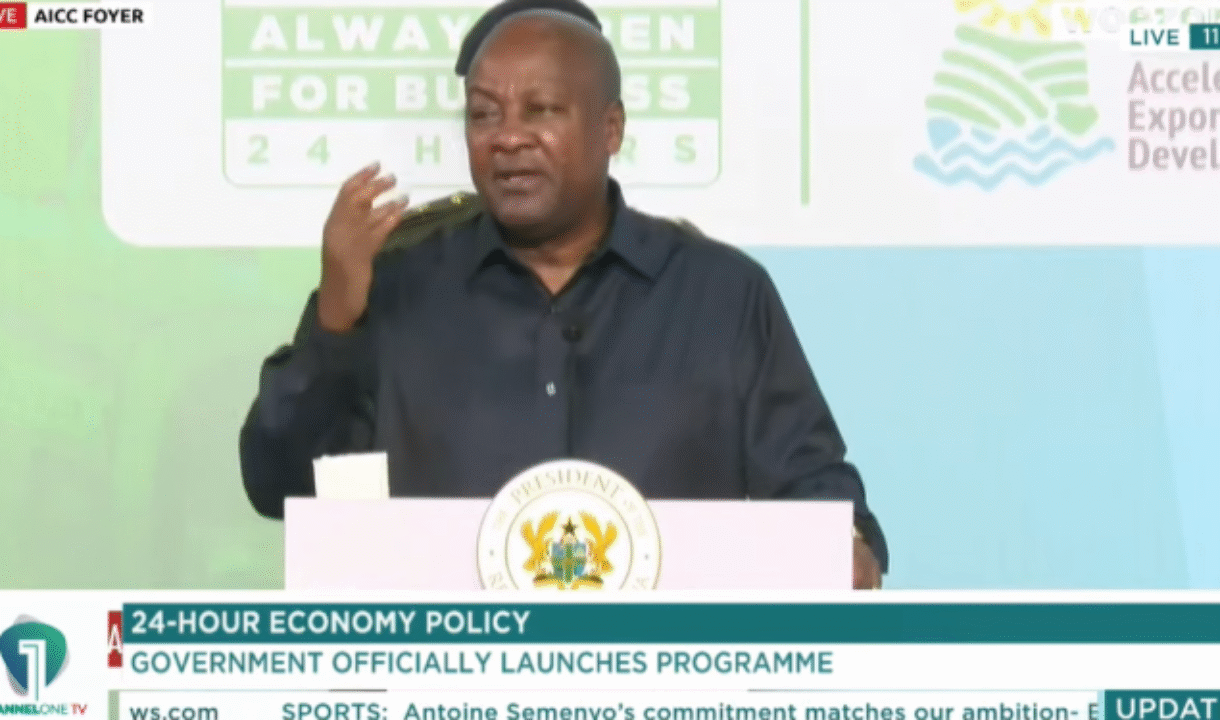 We’ll irrigate over 2 million hectares of land under 24-Hour Economy – Prez Mahama  announces
