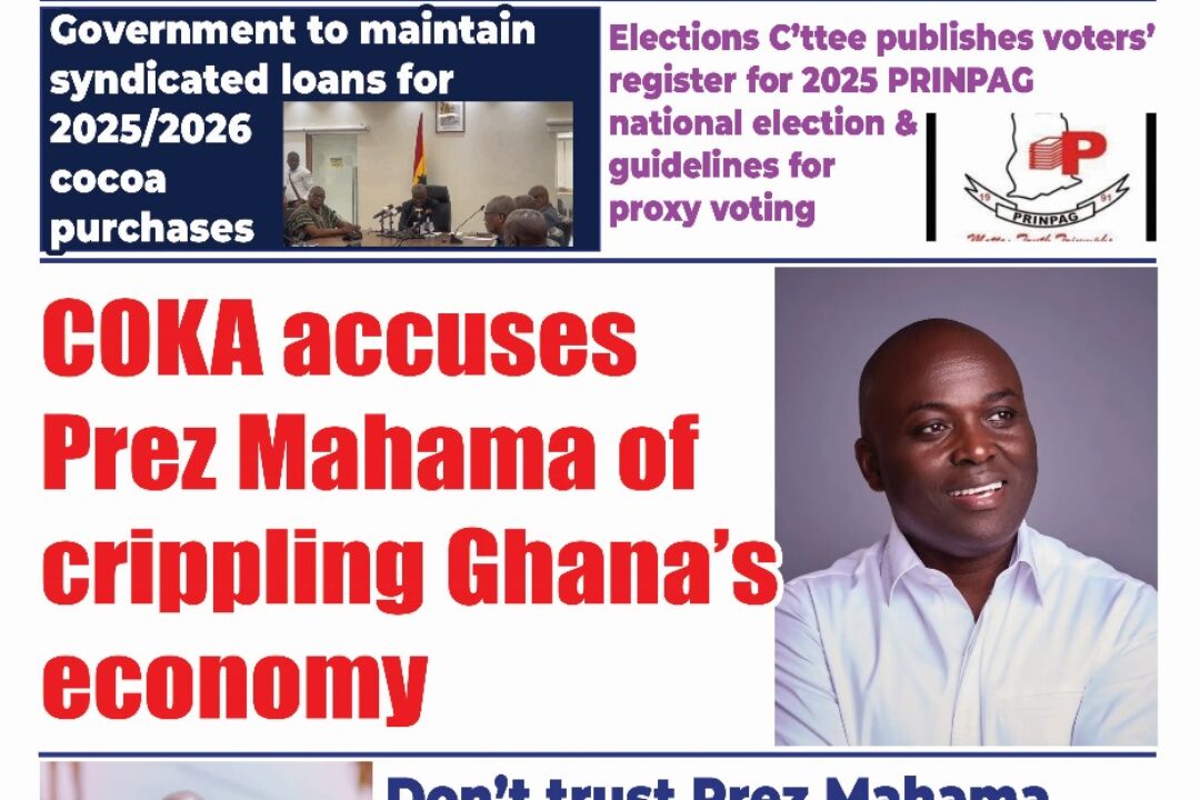 The New Trust Newspaper, Tuesday,5th August,2025 edition