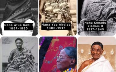 Royal Lineage of Asante Queens from 1695 to Date…