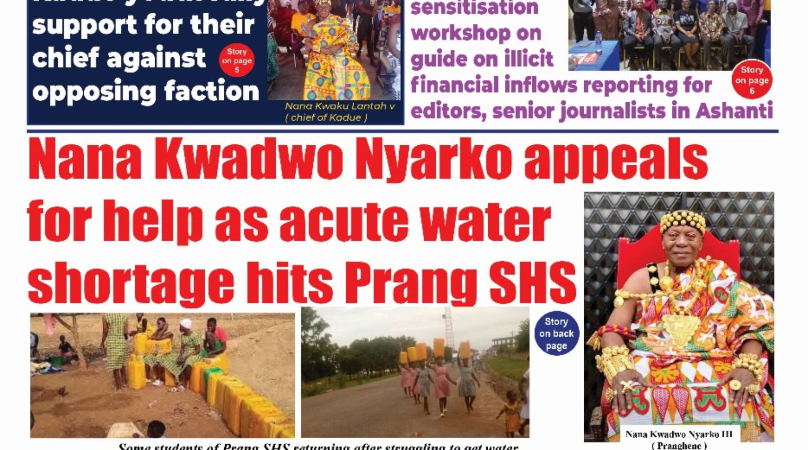 The New Trust Newspaper,Monday,18th August,2025 edition