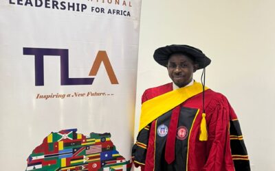 George Akom honoured with honorary Doctorate and Conferred distinguished Fellowship