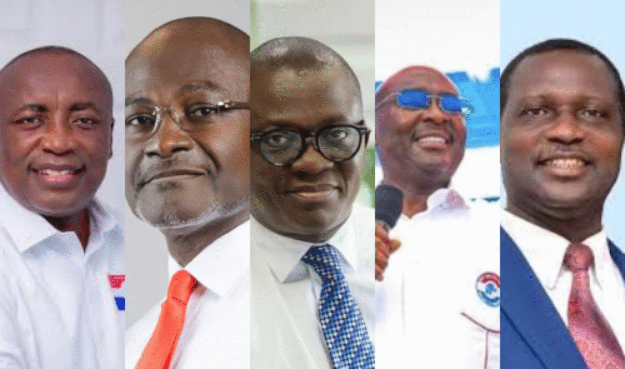 5 aspirants file nominations for NPP Presidential primary