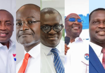 5 aspirants file nominations for NPP Presidential primary