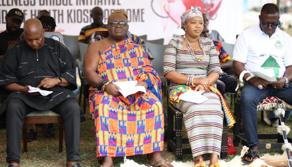 Other dignitaries at the launch of Health Kiosk initiative in Adidome
