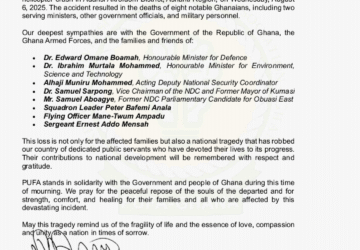 Private Universities Founders Association Mourns Tragic Helicopter Crash Victims