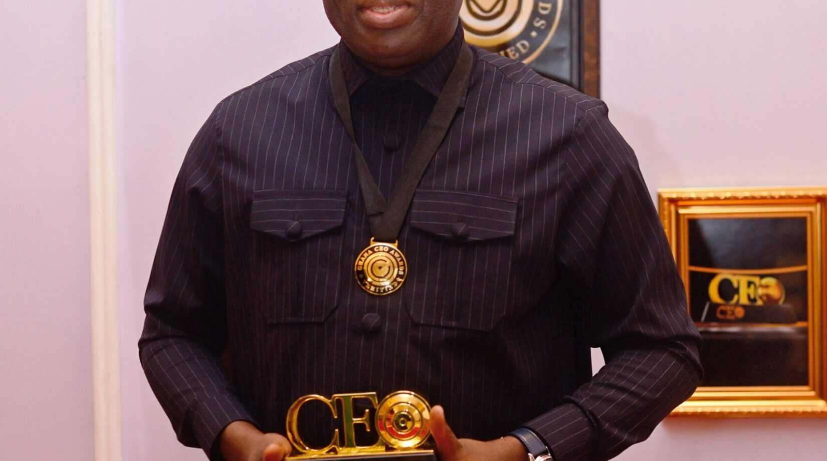 MTN’s Shaibu Haruna named‘CEO of the year-Fintech’ at 4th Ghana CEO Awards