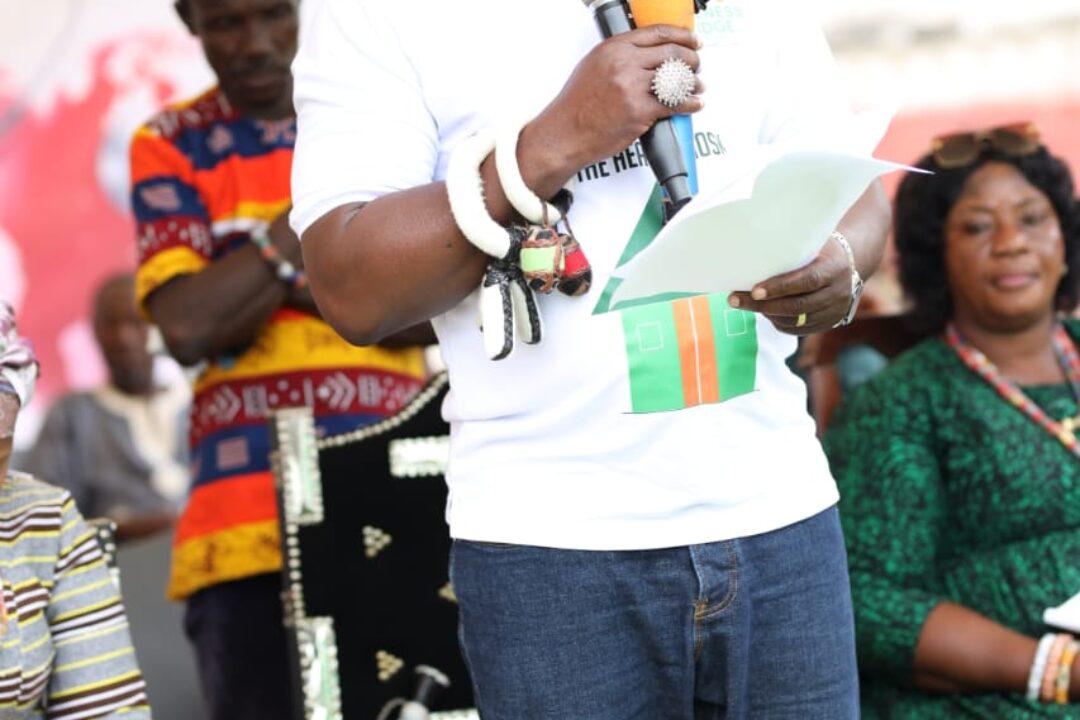 NDP COMMISSIONER APPLAUDS ADIDOME CHIEF’S BOLD STEP IN COMMUNITY HEALTH