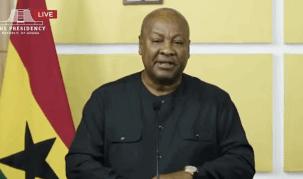 Full text: Prez Mahama’s speech as he addresses nation after national tragedy