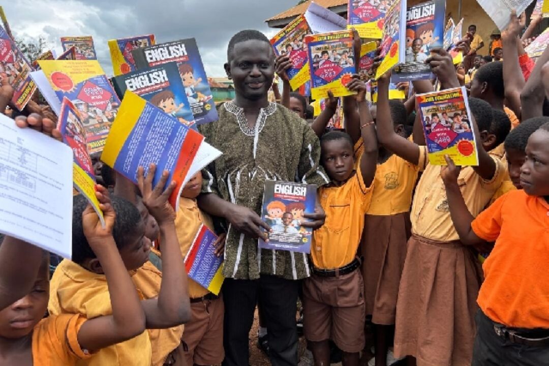 MP for Ahafo Ano South West distributes over 12,000 textbooks to schools