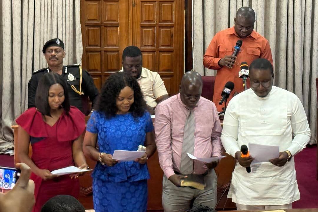 . GJA swears in new Ashanti Regional executives & urges them to embark on aggressive membership drive