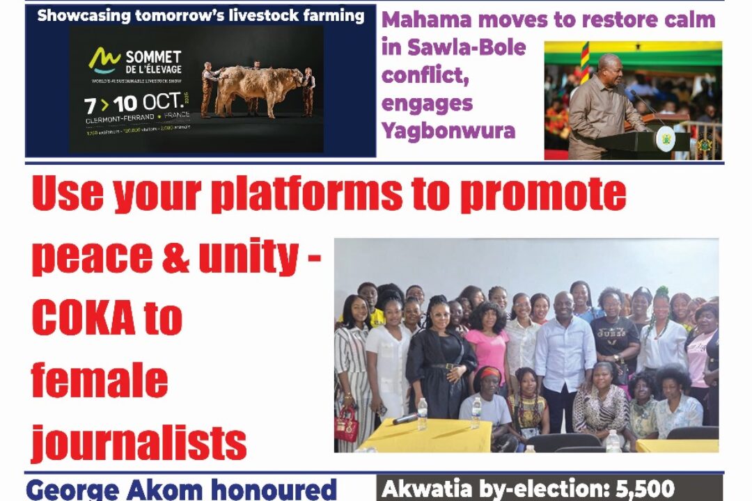 The New Trust Newspaper, Monday,1st September,2025 edition