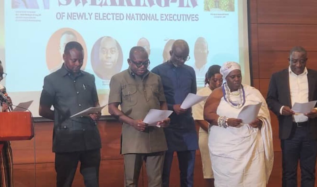 New PRINPAG executives sworn into office … pledge to uphold professionalism