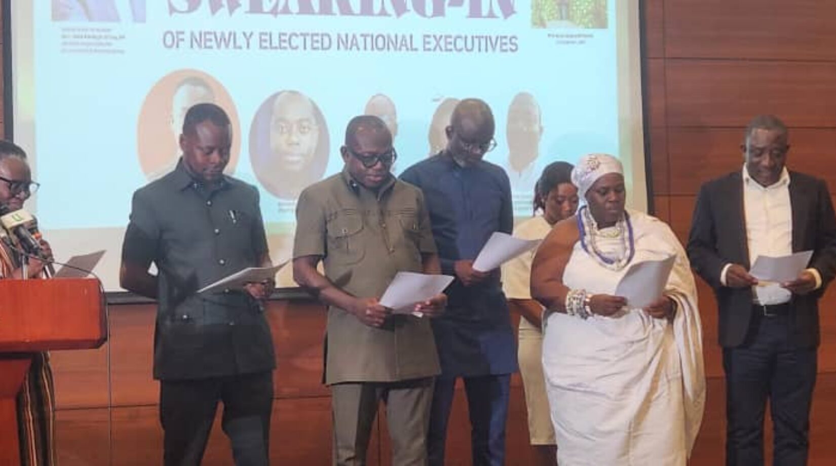 New PRINPAG executives sworn into office … pledge to uphold professionalism