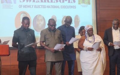 New PRINPAG executives sworn into office … pledge to uphold professionalism