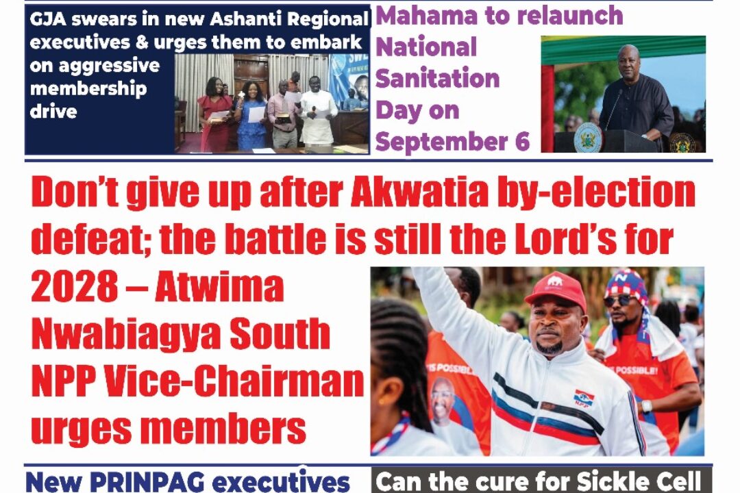 The New Trust Newspaper, Friday,5th September,2025 edition