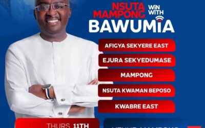 Bawumia embarks on campaign tour in Ashanti Region ahead of NPP flagbearer election