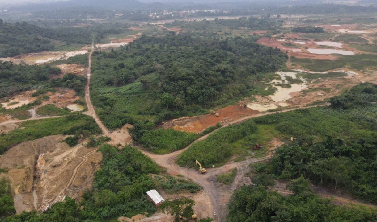 Illegal Miners seize licensed concession at Obuasi-Anyankyirem