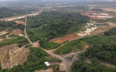 Illegal Miners seize licensed concession at Obuasi-Anyankyirem