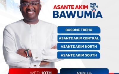 Bawumia embarks on campaign tour in Ashanti Region ahead of NPP flagbearer election